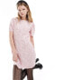 Фото #1 товара Sister Jane embellished tweed mini dress in pink