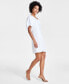 Фото #3 товара Women's One-Shoulder Mini Dress, Created for Macy's