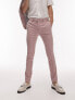 Topman super skinny wedding suit trouser in pink W32R - фото #3