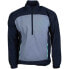 Фото #1 товара Page & Tuttle Colorblock HalfZip Windbreaker Pullover Mens Blue Casual Outerwear