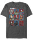 Фото #1 товара Men's G.I.Joe Character Box Up Short Sleeve T-Shirt