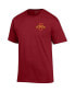 Фото #3 товара Men's Cardinal Iowa State Cyclones Stack 2-Hit T-shirt