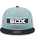 Фото #3 товара Men's Light Blue, Navy Chicago White Sox Beach Kiss 59FIFTY Fitted Hat