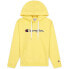 Champion Wmns Organic Cotton Blend Script Logo Hoodie