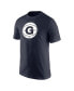 Фото #3 товара Men's Navy Georgetown Hoyas Basketball Logo T-shirt