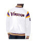 Фото #2 товара Ветровка мужская Starter White Minnesota Vikings Satin Full-Snap Varsity