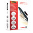 Fellowes Glossy 125 Micron Card Laminating Pouch - 54x86mm - Transparent - Plastic - 54 x 86 mm - 80 mm - 48 mm - 1 mm