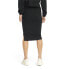 Фото #3 товара Puma Classics Ribbed Midi Skirt Womens Black Casual 671975-01