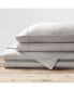 Фото #1 товара 400 Thread Count Solid Cotton Sateen Sheet Set, Twin