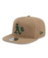 ფოტო #2 პროდუქტის Men's Khaki Oakland Athletics Golfer Adjustable Hat