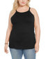 Фото #4 товара Trendy Plus Size Halter Tank Top