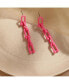 ფოტო #3 პროდუქტის Women's Chainlink Drop Earrings