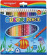 Фото #1 товара Цветные карандаши Keyroad KREDKI TRÓJKĄTNE KEYROAD 24 КОЛОРА