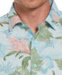 Фото #3 товара Men's Short Sleeve Button-Front Tropical Floral Print Shirt