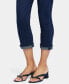 Фото #4 товара Women's Chloe Capri Jeans with Cuffs