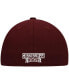 Фото #5 товара Men's White and Maroon Mississippi State Bulldogs Team On-Field Baseball Fitted Hat