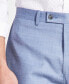 ფოტო #6 პროდუქტის Men's Slim-Fit Wool-Blend Stretch Suit Pants
