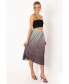 ფოტო #4 პროდუქტის Womens Margurita Gradient Midi Skirt