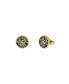 Фото #3 товара MONLIA: Monogram Button Stud Earrings