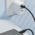 Фото #4 товара Kabel przewód USB-A - USB-C z wyświetlaczem LED 66W 6A 1m czarny
