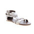 Фото #3 товара Roan by Bed Stu Posey F990005 Womens Beige Leather Strap Sandals Shoes