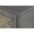 Sideboard DKD Home Decor Natural Grey MDF Mango wood (160 x 40 x 75 cm)