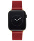Фото #2 товара Ремешок Anne Klein Red Silicone Band