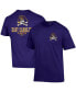 Фото #1 товара Men's Purple ECU Pirates Stack 2-Hit T-shirt