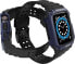 Hurtel Protect Strap Band opaska z etui do Watch 7 / 6 / 5 / 4 / 3 / 2 / SE (41 / 40 / 38mm) obudowa pancerny pokrowiec na zegarek czarny