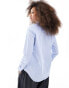 JDY long sleeve shirt in light blue