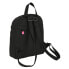 Casual Backpack Kappa Black and pink Black 13 L