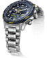 ფოტო #10 პროდუქტის Eco-Drive Men's Analog-Digital Promaster Blue Angels Skyhawk A-T Stainless Steel Bracelet Watch 46mm