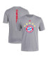 Фото #1 товара Men's Gray Bayern Munich Three-Stripe T-shirt