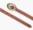 Фото #2 товара Levi’s Women’s Belt Brown Leather Mini Western Size M Brass New