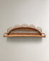 Children’s rattan wall shelf