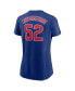 ფოტო #3 პროდუქტის Women's Pete Crow-Armstrong Royal Chicago Cubs Name Number T-Shirt