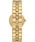 ფოტო #3 პროდუქტის Women's Kira Gold-Tone Stainless Steel Bracelet Watch 30mm