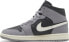 [BQ6472-022] Womens Air Jordan RETRO 1 MID 'CEMENT GREY' (W)