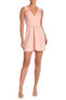 Фото #1 товара BCBGeneration Sheer Back Fit and Flare Dress Pink Coral Size 0