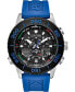 ფოტო #1 პროდუქტის Eco-Drive Men's Promaster Sailhawk Analog-Digital Blue Polyurethane Strap Watch 44mm