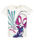 ფოტო #5 პროდუქტის Spidey and His Amazing Friends Spider-Man Miles Morales Ghost-Spider Girls 3 Pack T-Shirts Toddler |Child