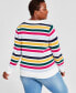 Фото #2 товара Plus Size Novelty Pullover Sweater, Created for Macy's