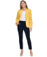 Фото #5 товара Women's Notched-Collar One-Button Blazer
