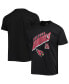 Фото #1 товара Men's Black Arizona Cardinals Slant T-shirt