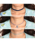 Фото #2 товара Disney lilo & Stitch Necklace Trio - 3-Piece Choker Necklace Set with 1 Stretch Necklace and 2 12"+3" Necklaces