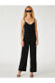 Фото #3 товара Комбинезон Koton Satin Look V-Neck Jumpsuit