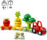 Фото #6 товара LEGO 10982 DUPLO My First Fruit and Vegetable Tractor, Sorting and Stacking Toy for Babies and Toddlers Aged 1 and 10981 DUPLO My First Growing Carrot
