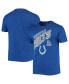 Men's Royal Indianapolis Colts Slant T-shirt