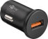 Wentronic 18 W - Vehicle charging adapter - Quick Charge 3.0 - black - Auto - Cigar lighter - 12 V - Black