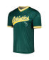 Фото #3 товара Men's Green Oakland Athletics Cooperstown Collection Team Jersey